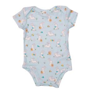 Angel Dear Bodysuit Blue Bunnies Size 12 Months NWT